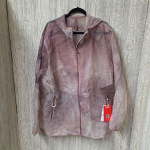 Lululemon Team Canada Translucent Hooded Jacket Womens Size XL NWT